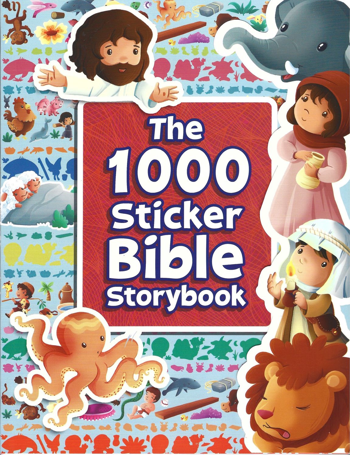 The 1000 Stickers Bible Storybook