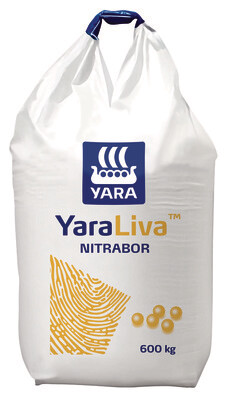 YaraLiva NITRABOR, 600kg, ss 15-0-0