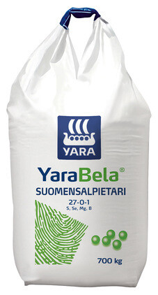 ​YaraBela SUOMENSALPIETARI 25kg/1.000 lava 27-0-1
