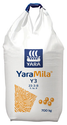 YaraMila Y3 25kg/1000 KG lava, 23-3-8