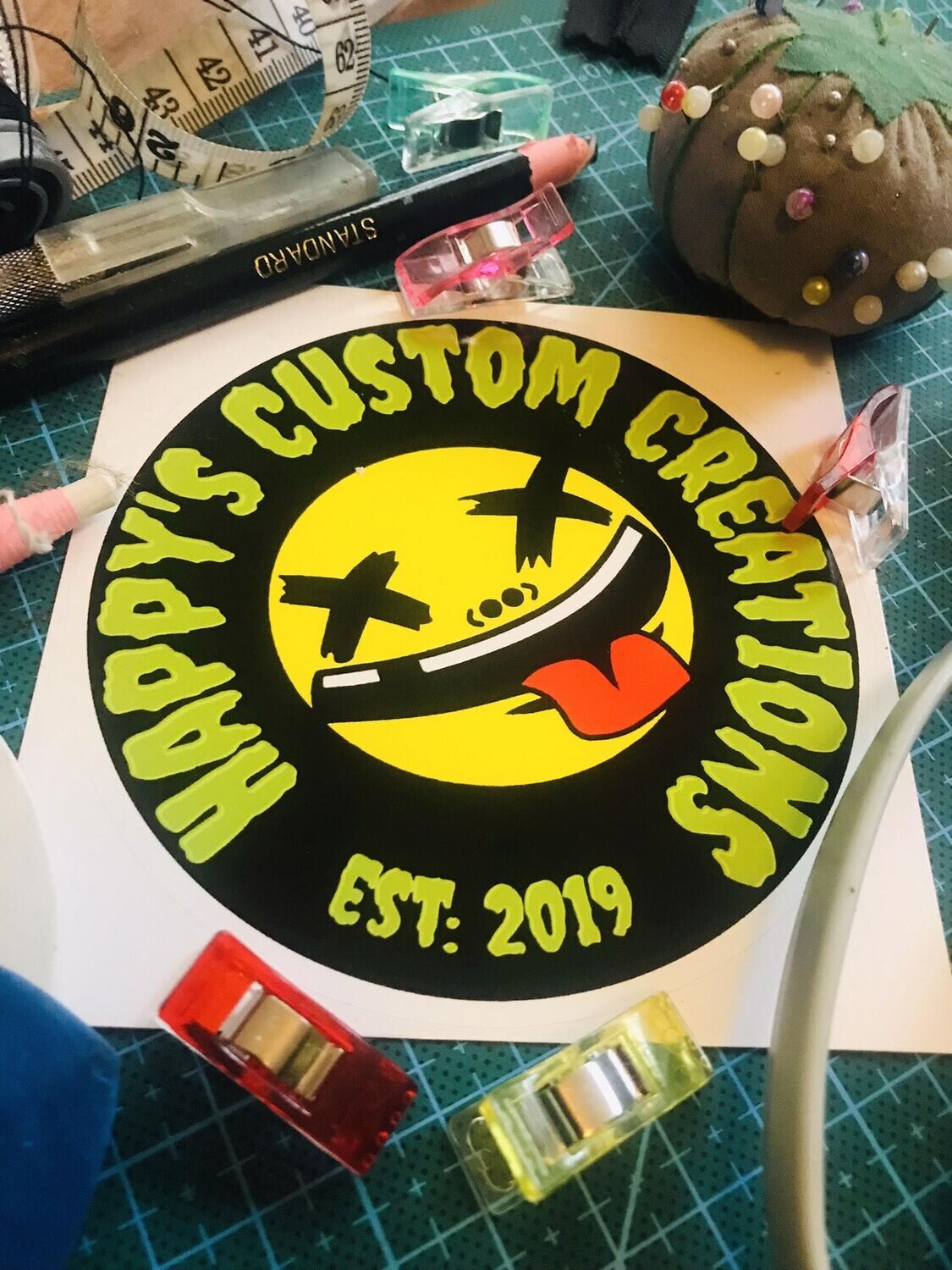 H.C.C. Logo Sticker