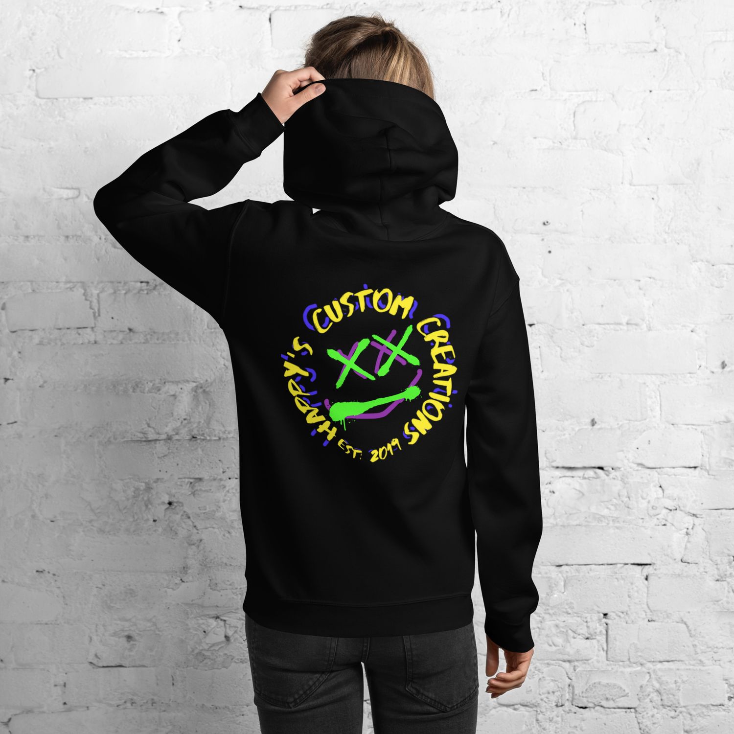Grunge Logo Hoodie