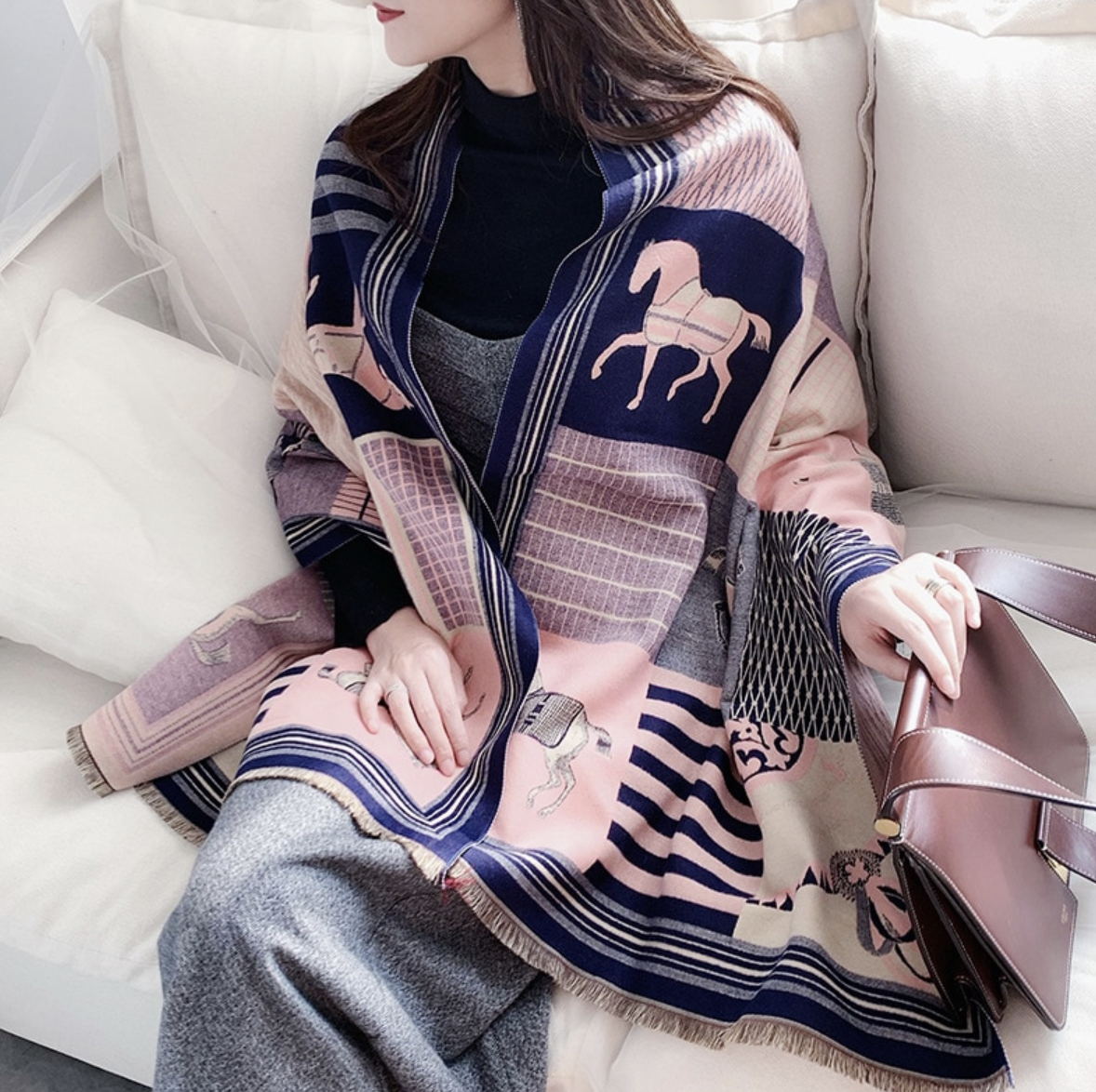 Scarf Equestrian #1