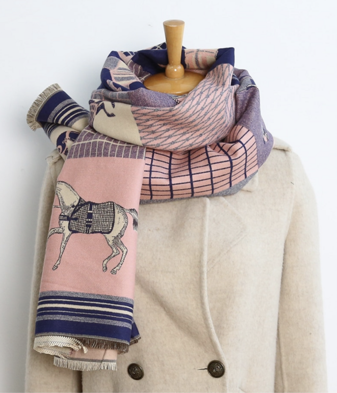 Scarf Equestrian #1