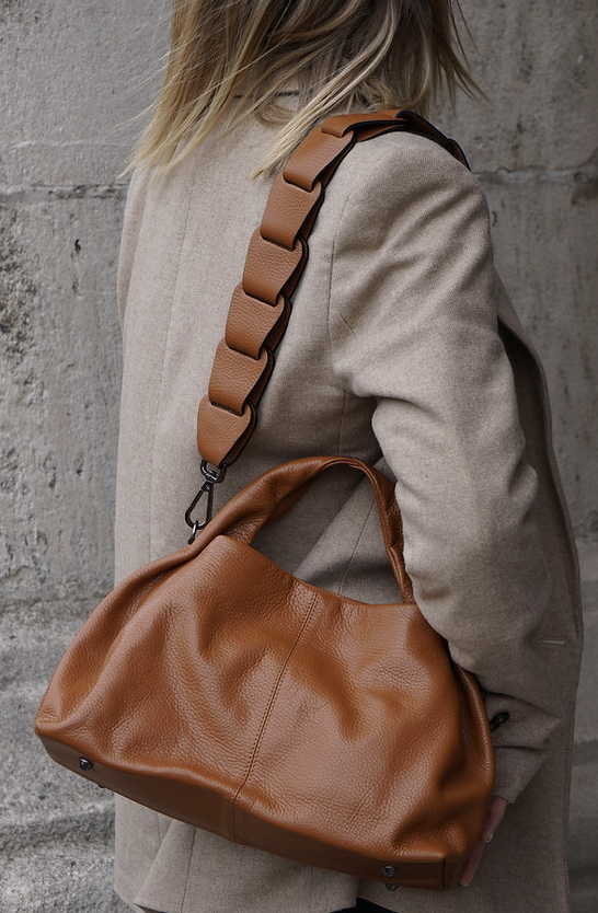 Handbag 100%Leather Mae