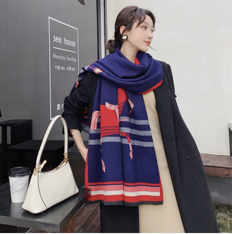 Equestrian Scarf #4