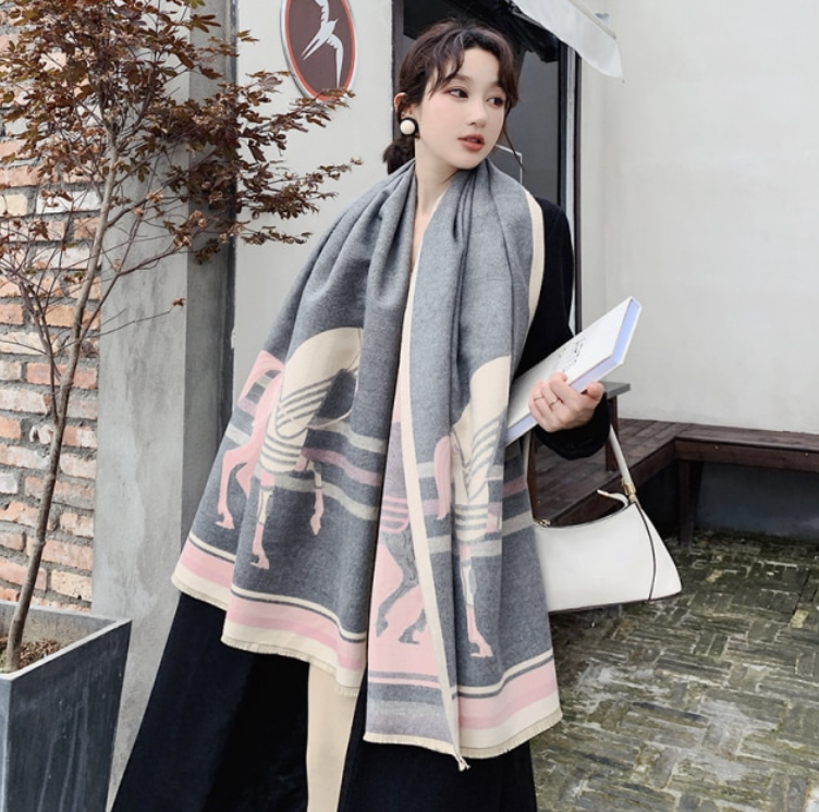 Equestrian Scarf #4