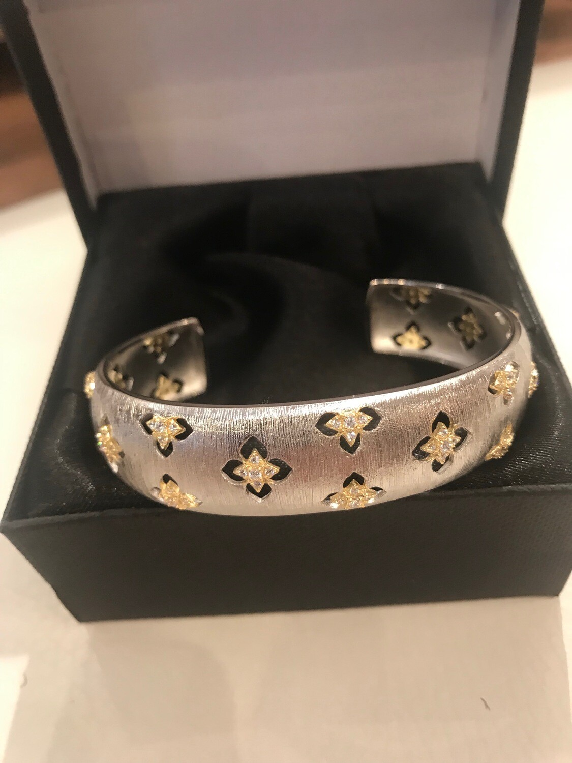 Bracelet Cuff Milano, Color: Silver