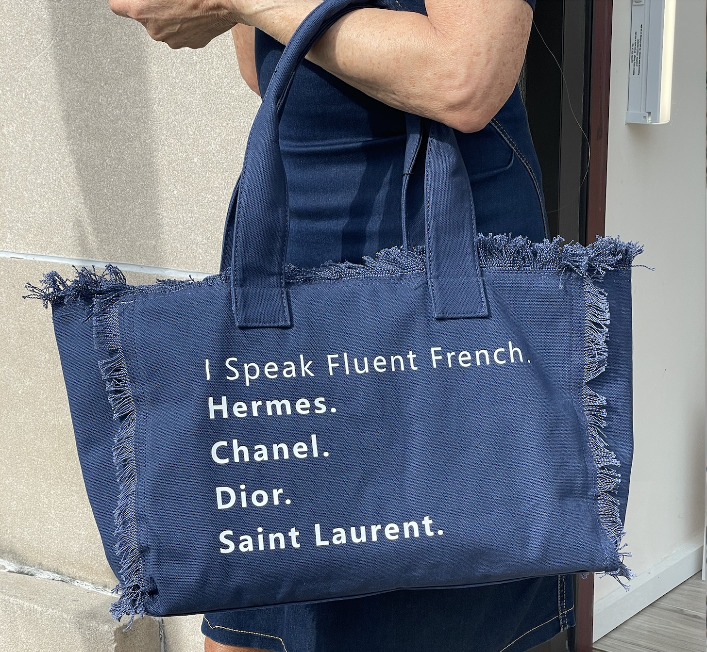 Tote bag I Speak Fluent French