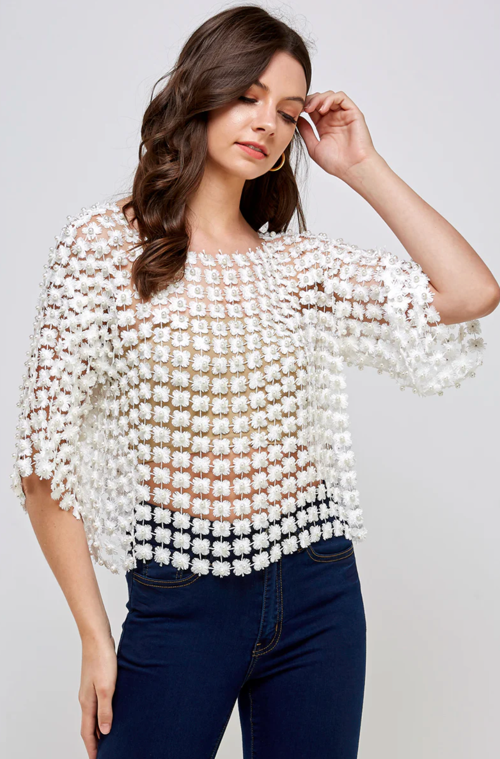 Top Sasha, Size: One Size, Color: White