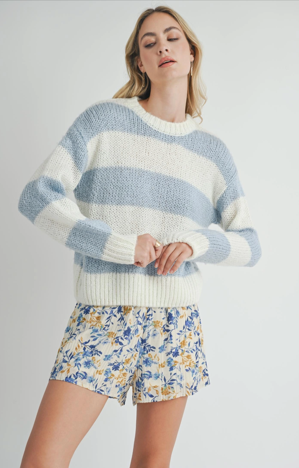 Clara Chunky Stripes Sweater