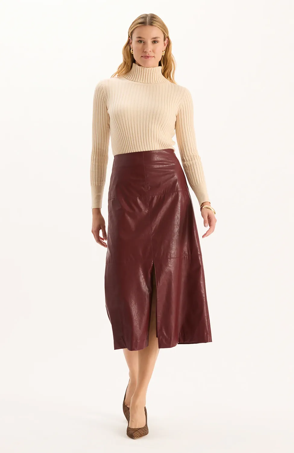 Skirt Phoebe Vegan Leather