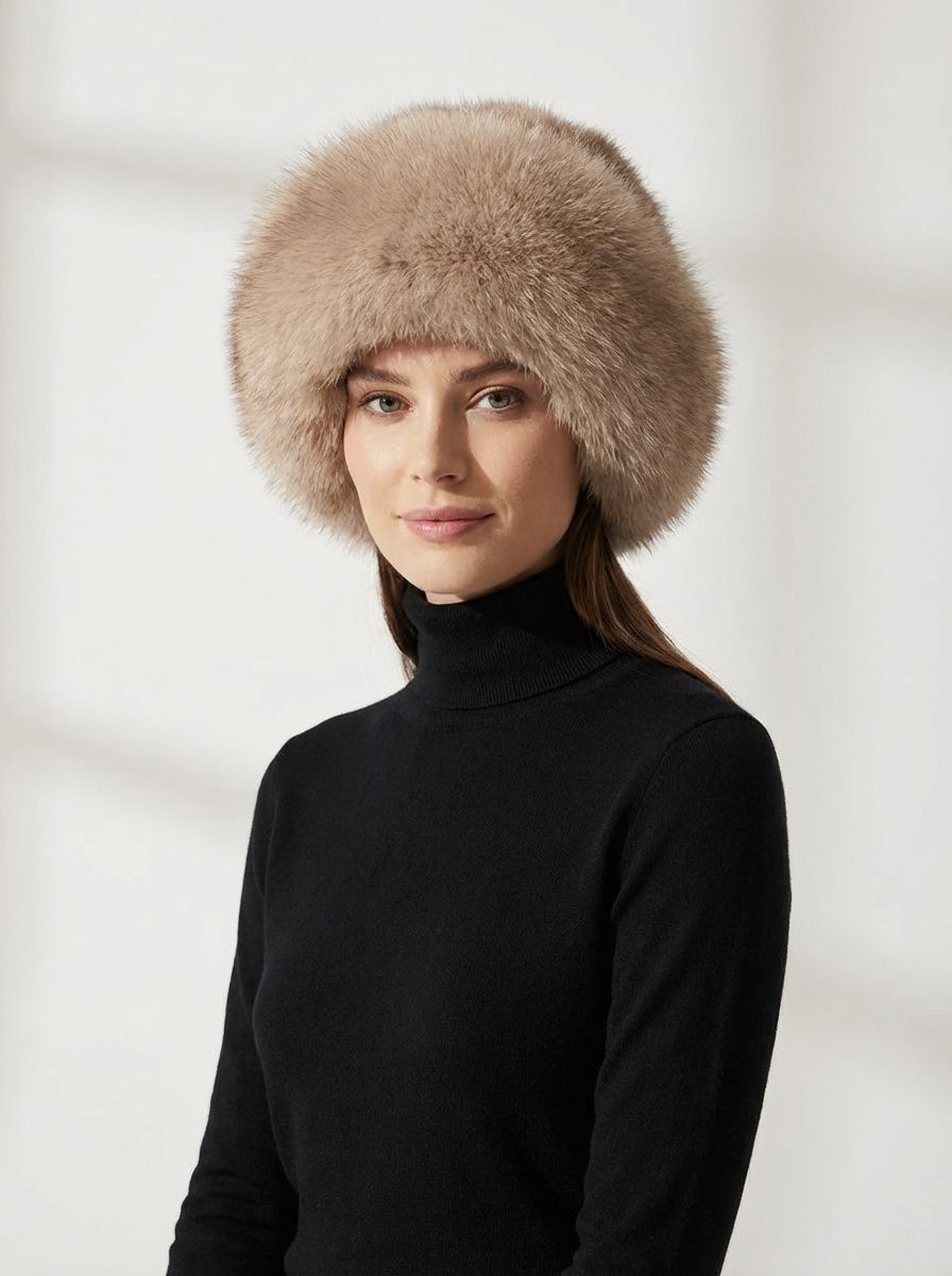 Hat Mink &amp; Fox adjustable