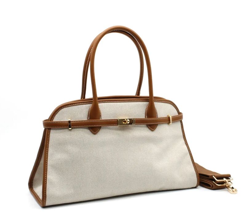 HandBag Voyou Canvas and Leather
