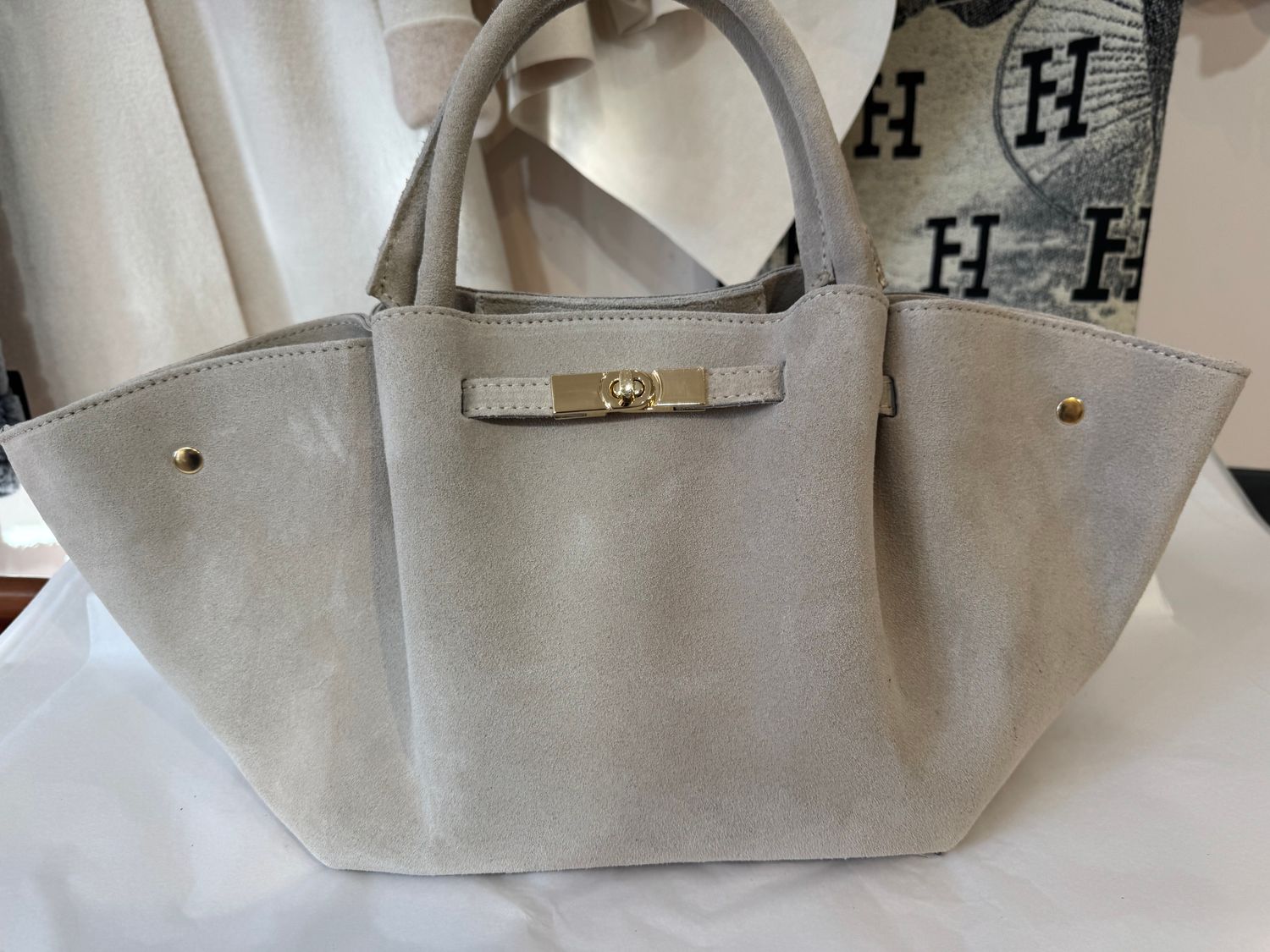Hand Bag Berlingot (2 Mellier)