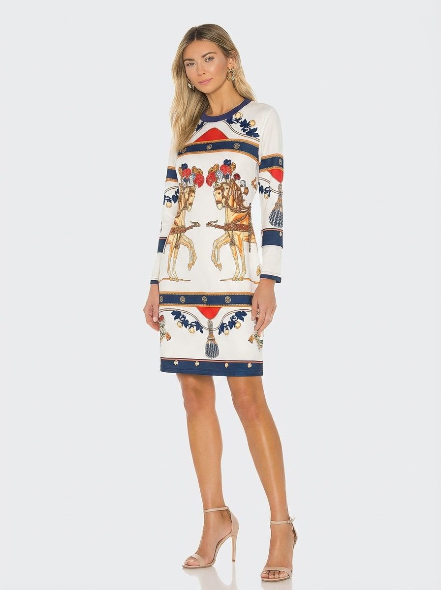 Dress Maxwell Bleu/Blanc/Rouge