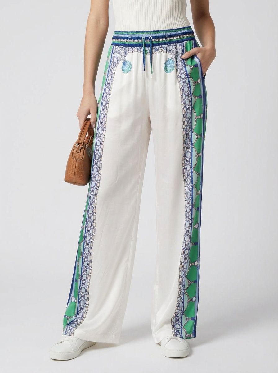 Pants Danica silk charmeuse