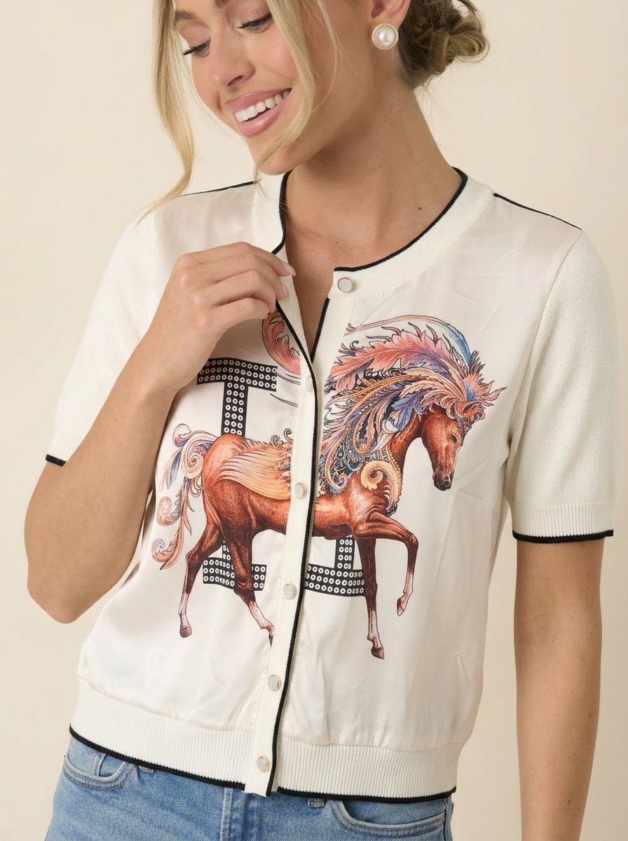 Top Cardigan Bordeaux