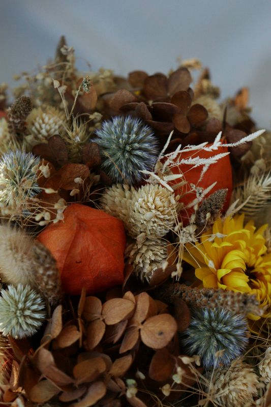 Make &amp; Take Dried Floral Pumpkin Workshop