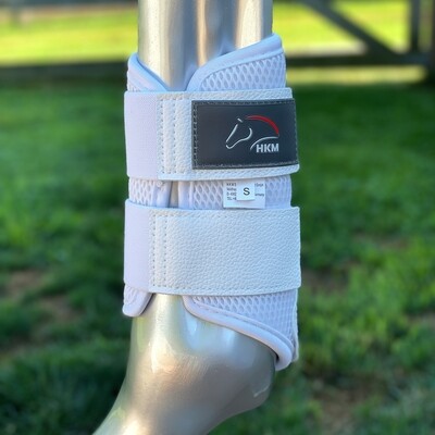 HKM Breathable Boots (White, M)