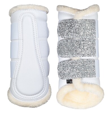 Sparkle Boots (White, Large)
