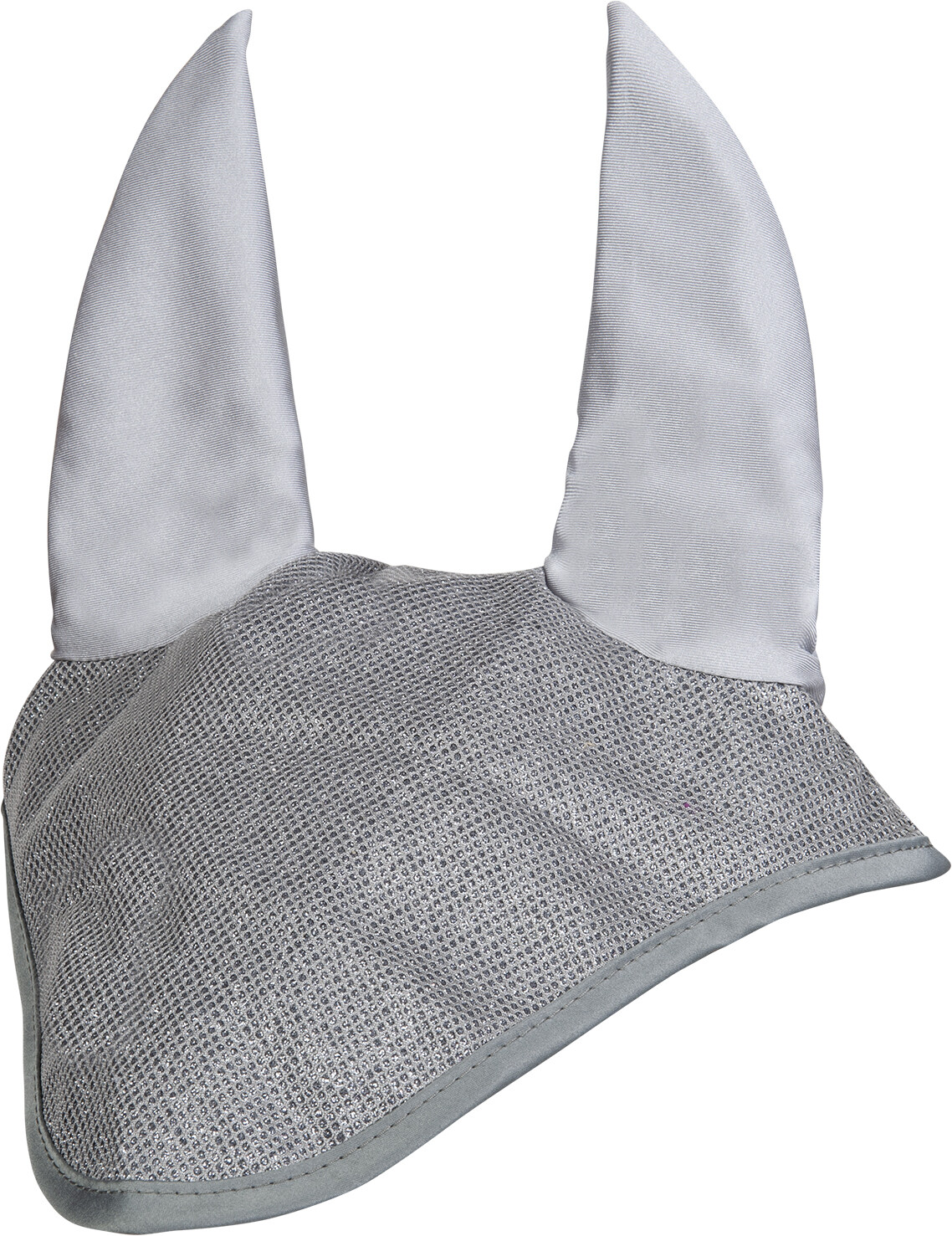 HKM Glitter Mesh Bonnet (Grey, Full)