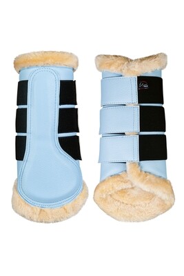 HKM Comfort Premium Boots (Baby Blue, Large)