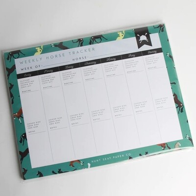 Horse Tracker Notepad by Hunt Seat Paper