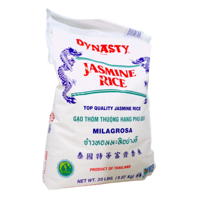 Dynasty Jasmine Rice 20 lbs