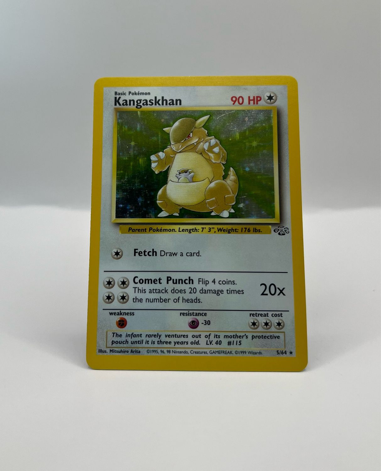 5/64 Kangaskhan Near Mint Holo