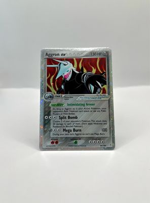 89/100 Aggron ex Near Mint Holo