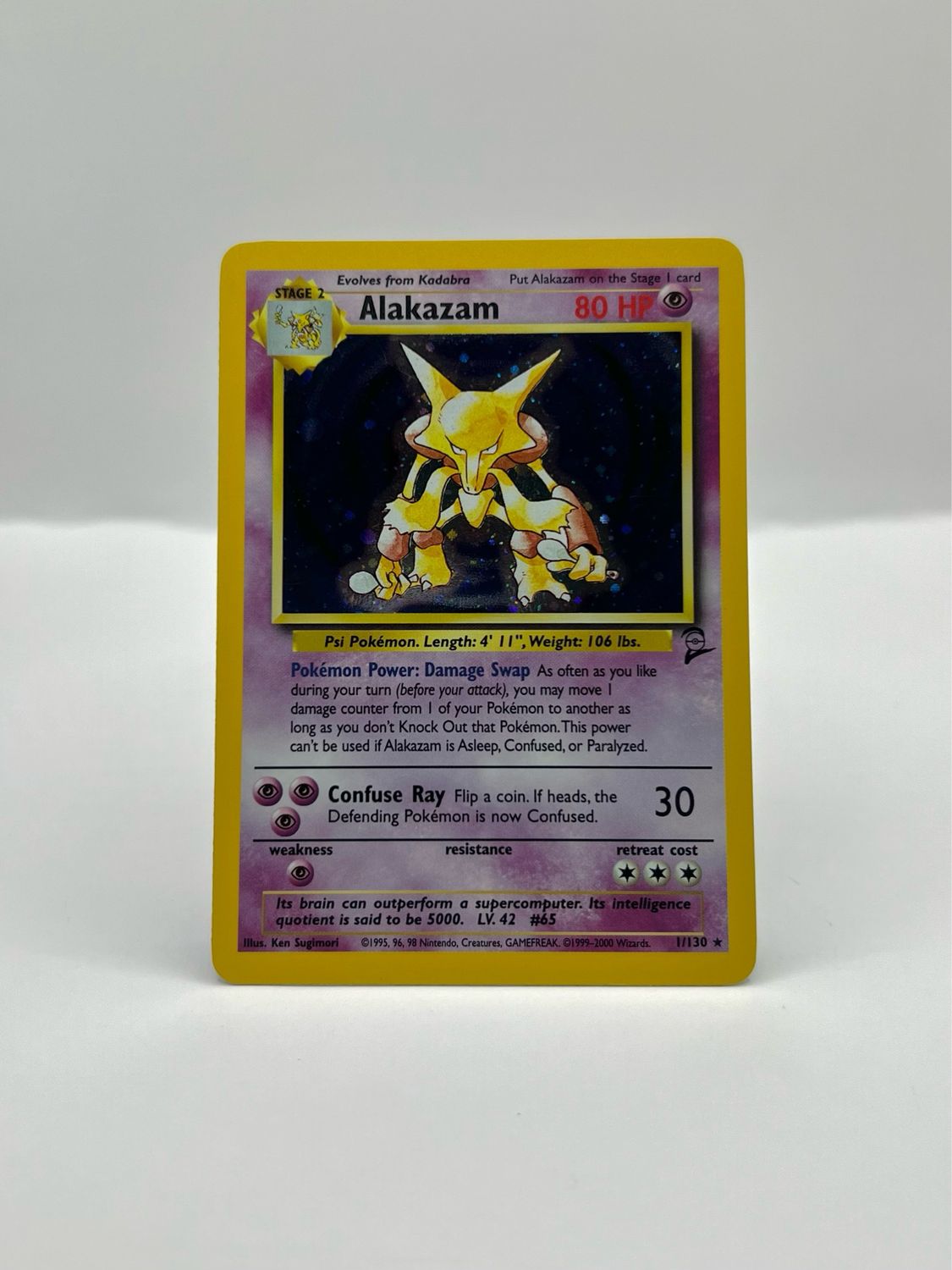 1/130 Alakazam Holo Near Mint