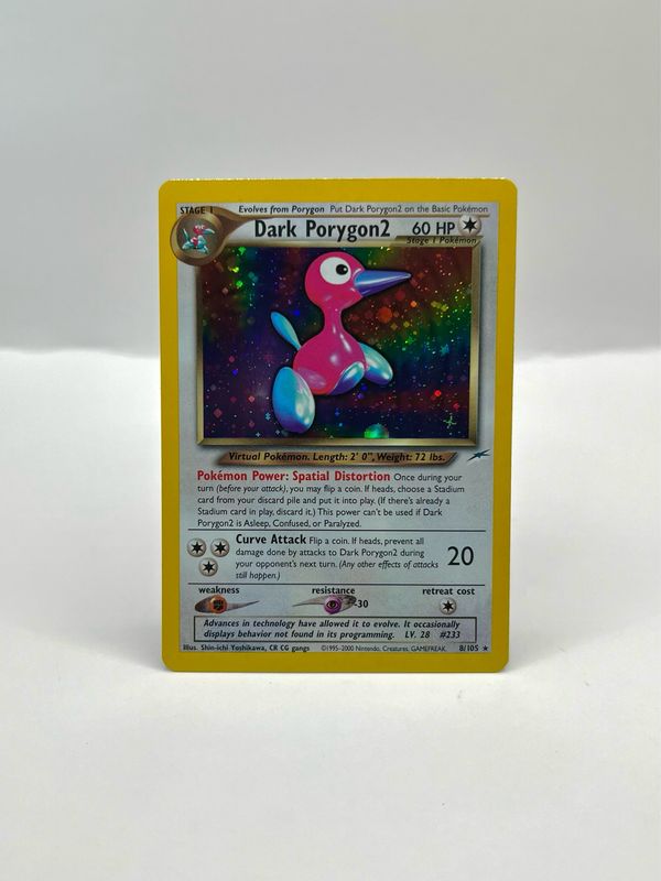 8/105 Dark Porygon2 Near Mint Holo