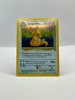 4/62 Dragonite Near Mint Holo