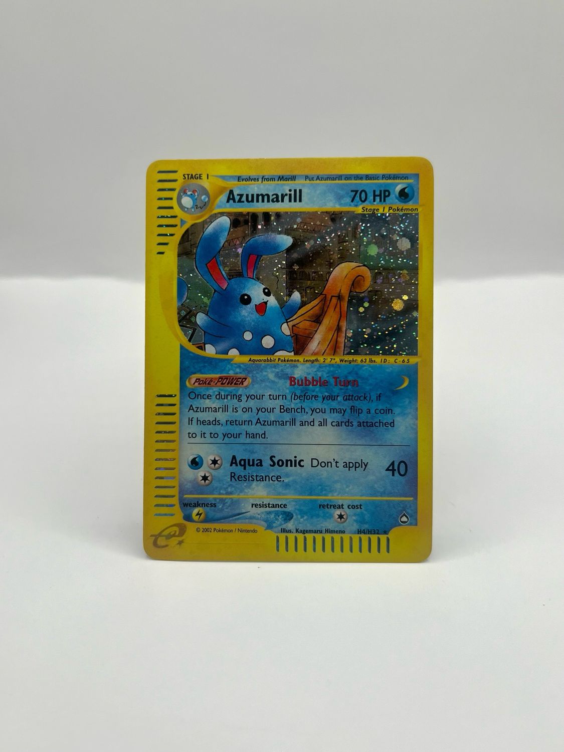 H4/H32 Azumarill Near Mint Holo