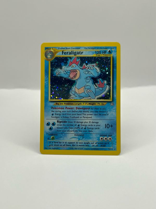 5/111 Feraligatr Near Mint Holo