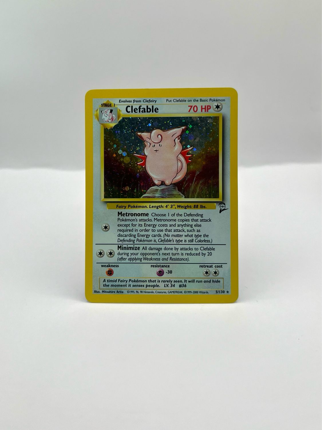 5/130 Clefable Holo Light Play