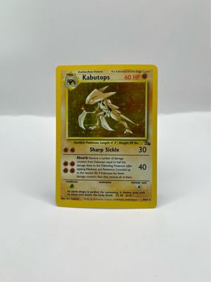 9/62 Kabutops Near Mint Holo
