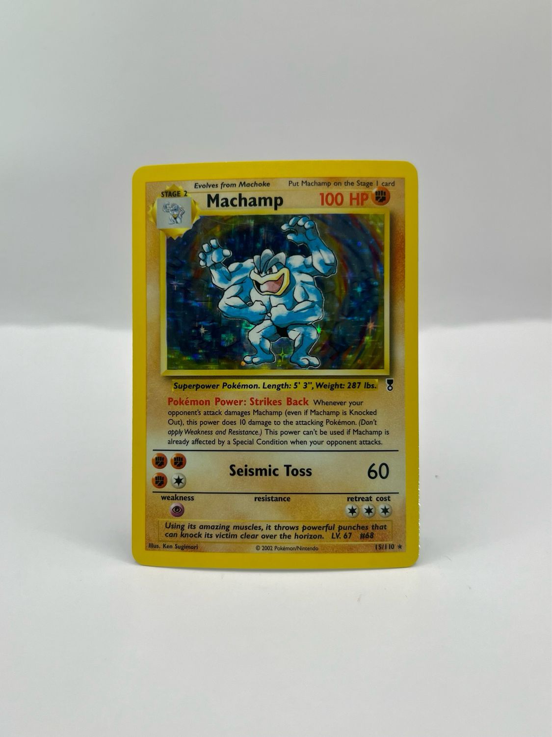 15/110 Machamp Near Mint Holo