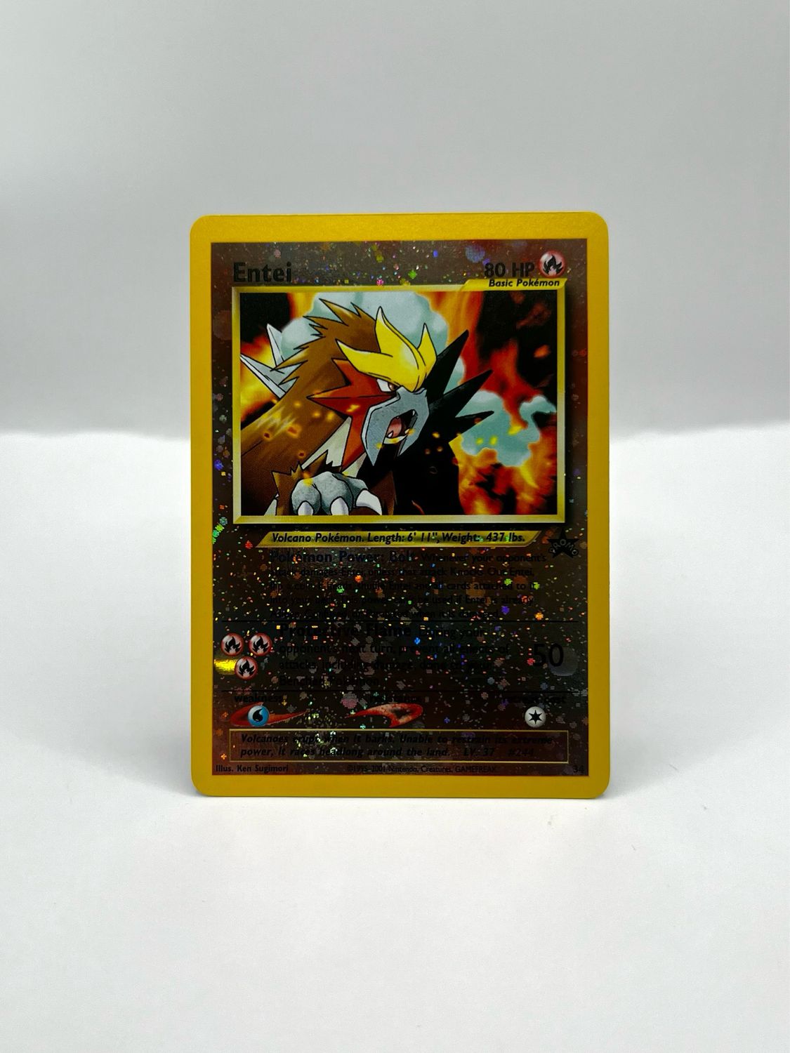 Promo 34 Entei Near Mint Holo