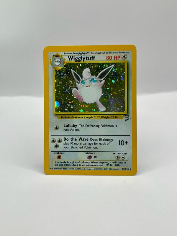 19/130 Wigglytuff Light Play Holo