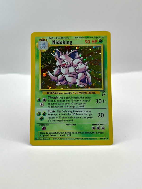 11/130 Nidoking Light Play Holo