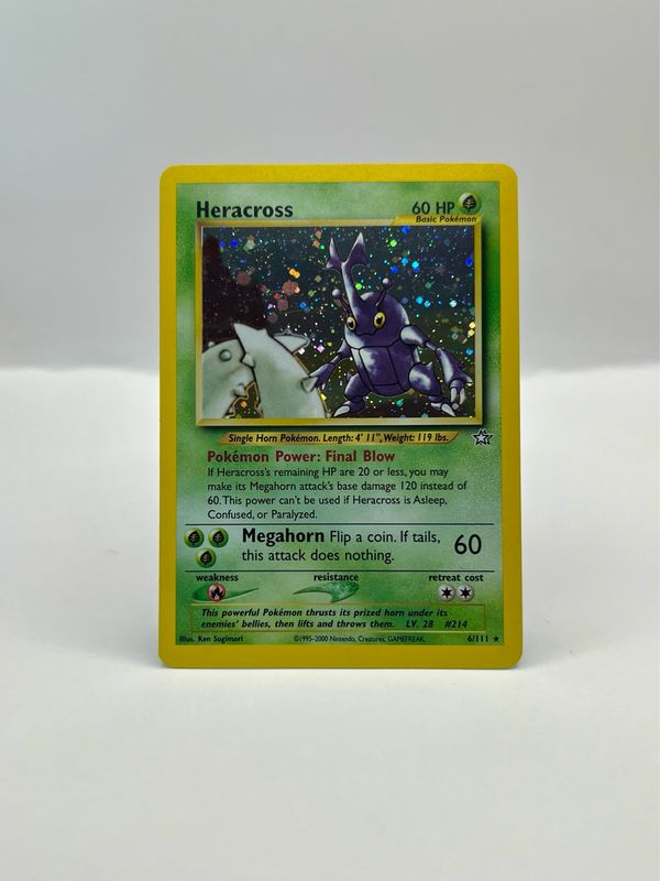 6/111 Heracross Near Mint Holo
