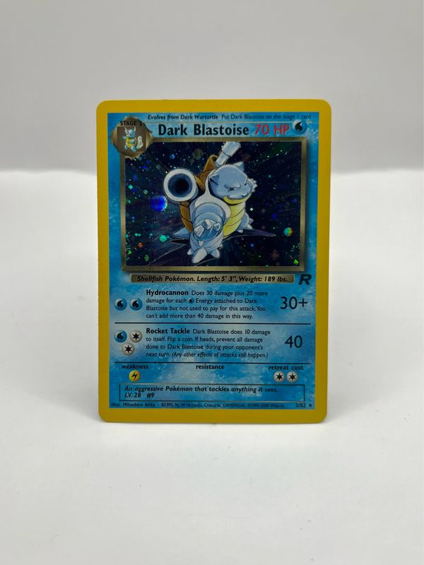 3/82 Dark Blastoise Near Mint Holo