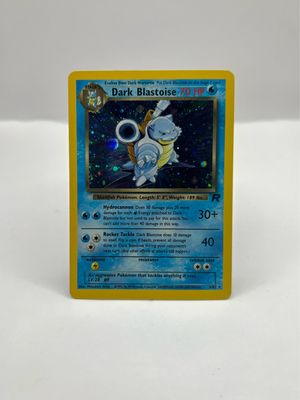 3/82 Dark Blastoise Near Mint Holo