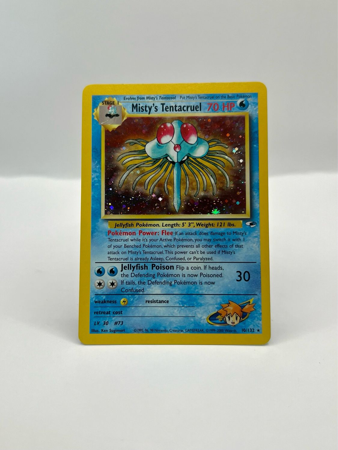 10/132 Misty’s Tentacruel Near Mint Holo
