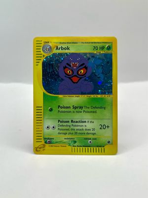 3/165 Arbok Near Mint Holo