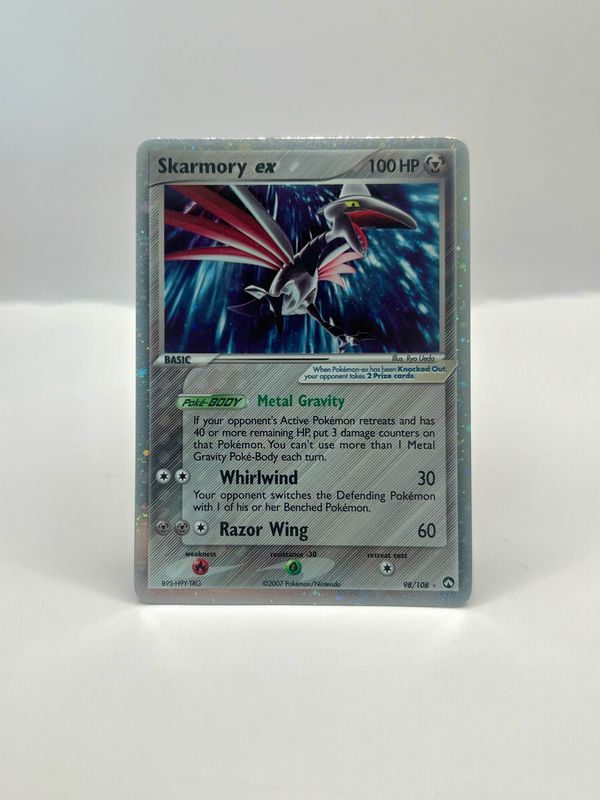 98/108 Skarmory ex Near Mint Holo