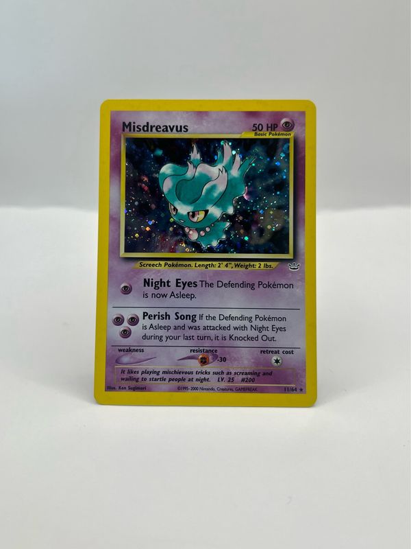 11/64 Misdreavous Near Mint Holo