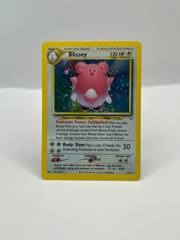 2/64 Blissey Near Mint Holo
